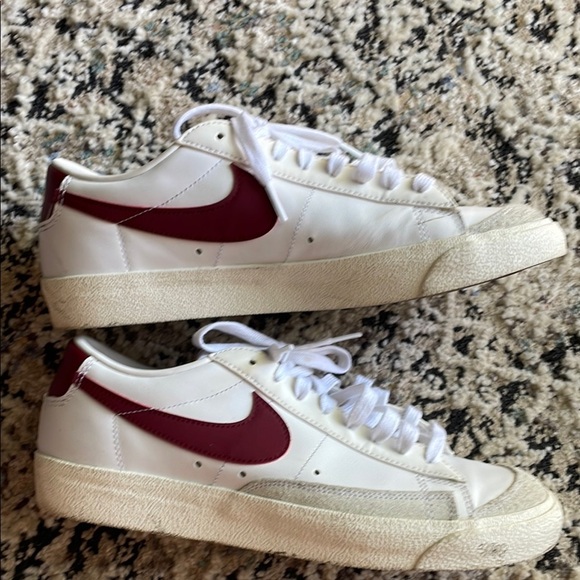 Nike Shoes - Nike Blazers low 77 White Team Red size 10 UK 7.5 EU 42